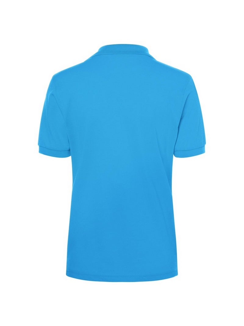 James and Nicholson - Polo CLASSIC Bleu aqua - Kiabi