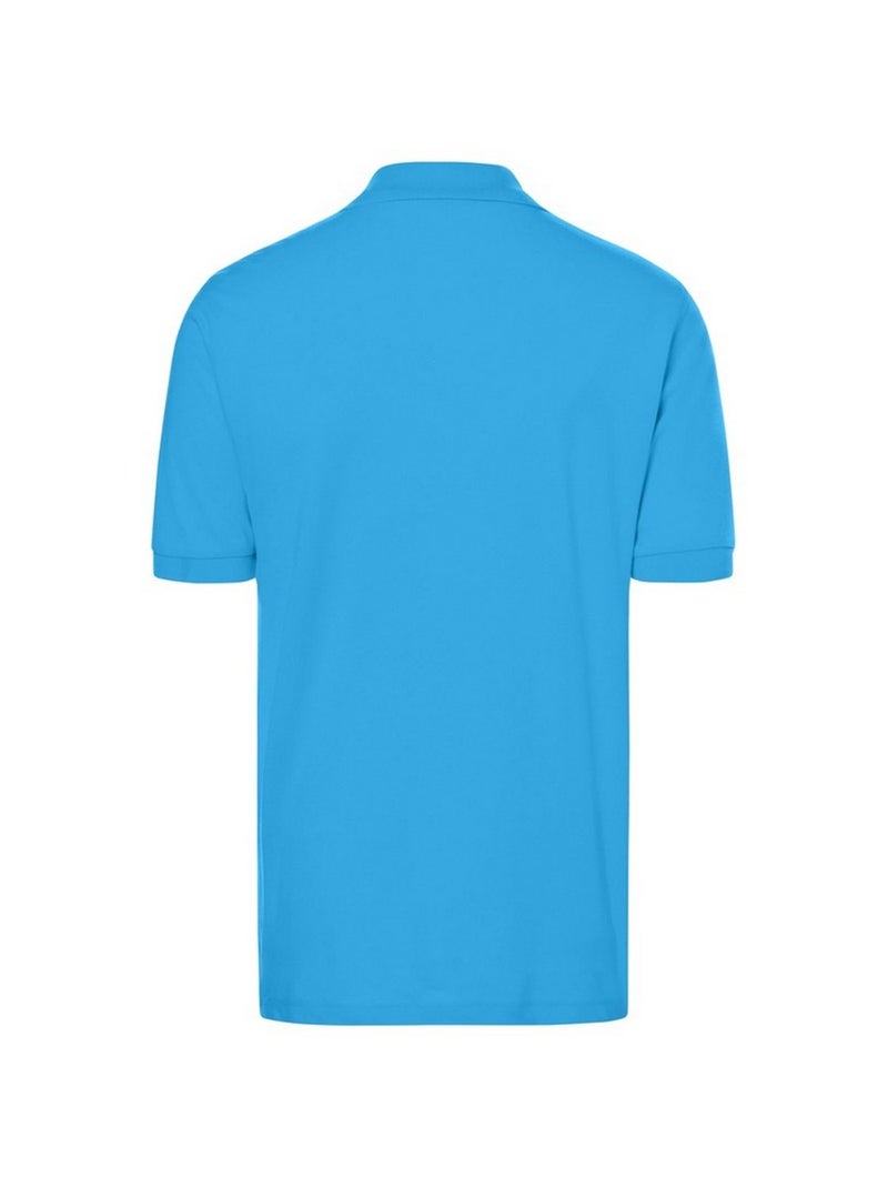 James and Nicholson - Polo CLASSIC Bleu aqua - Kiabi