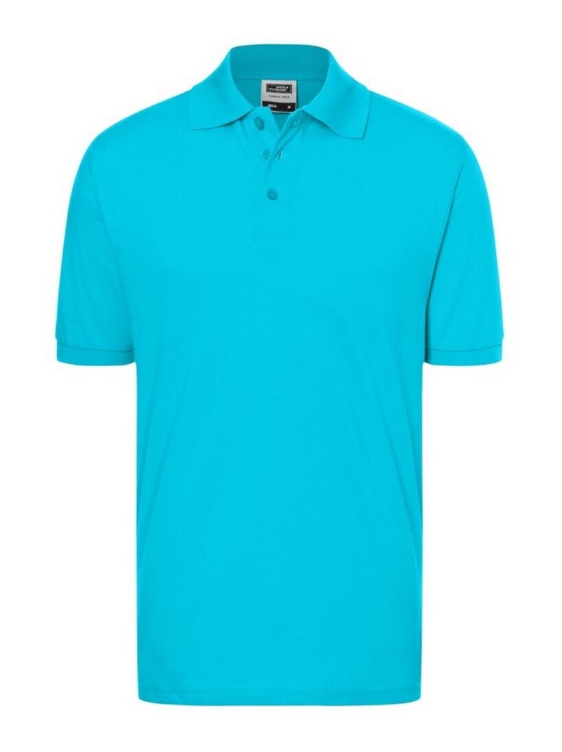 James and Nicholson - Polo CLASSIC Bleu - Kiabi