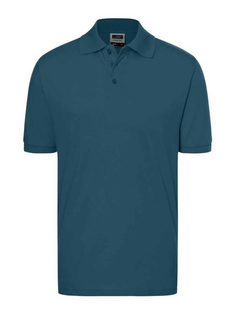James and Nicholson - Polo CLASSIC Bleu pétrole - Kiabi
