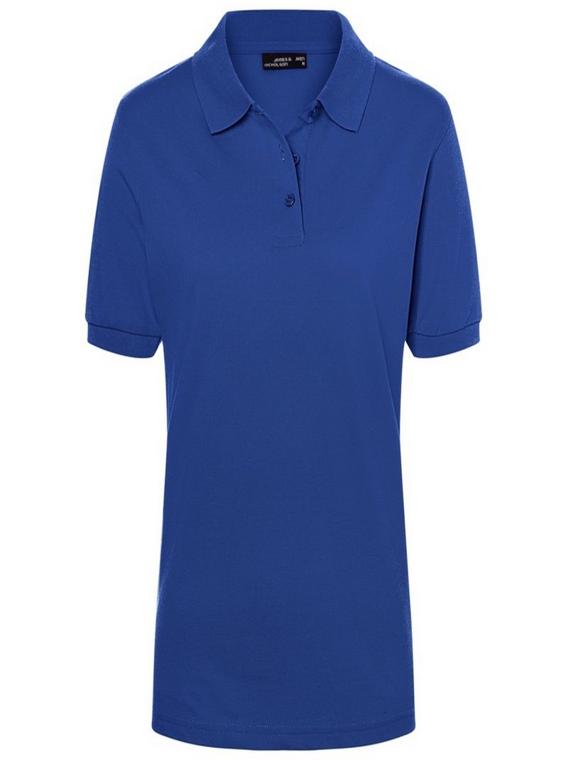 James and Nicholson - Polo CLASSIC Bleu roi - Kiabi