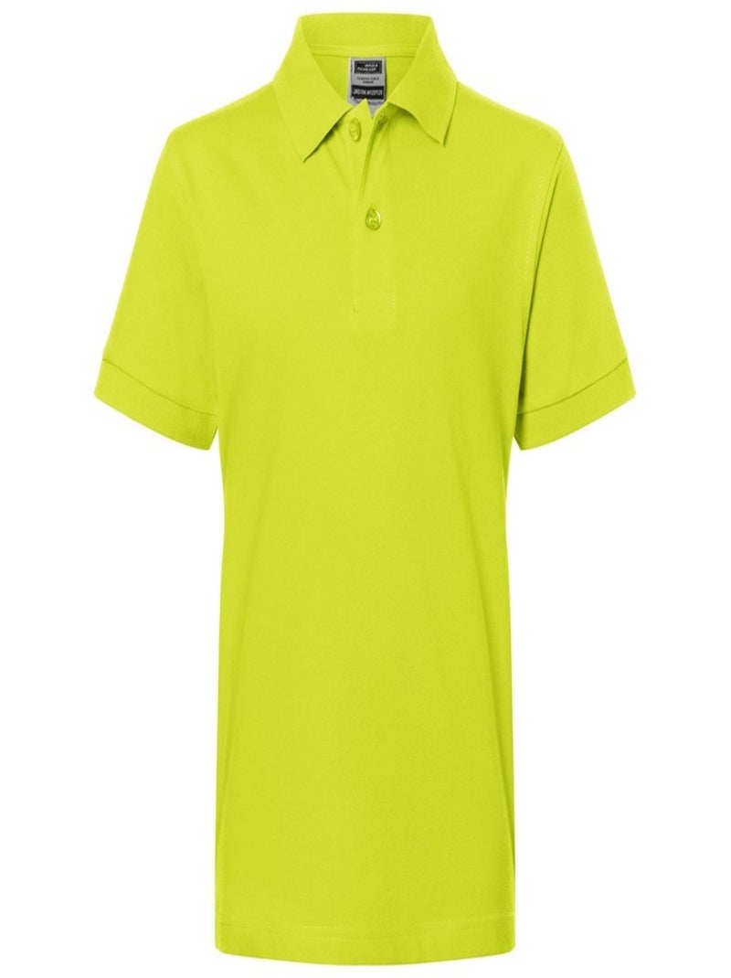 James and Nicholson - Polo CLASSIC Jaune - Kiabi