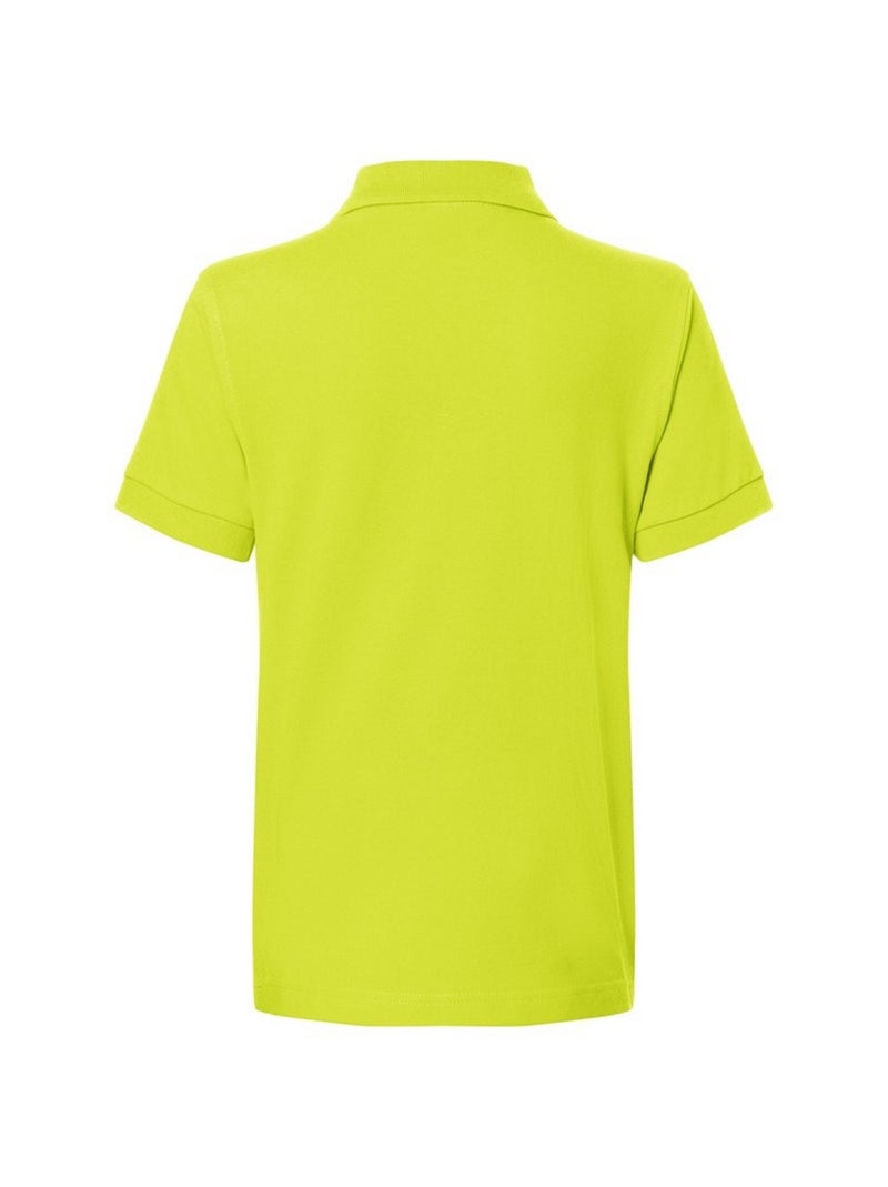 James and Nicholson - Polo CLASSIC Jaune fluo - Kiabi