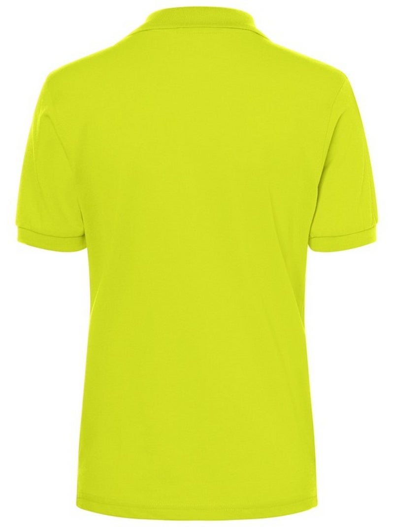 James and Nicholson - Polo CLASSIC Jaune fluo - Kiabi