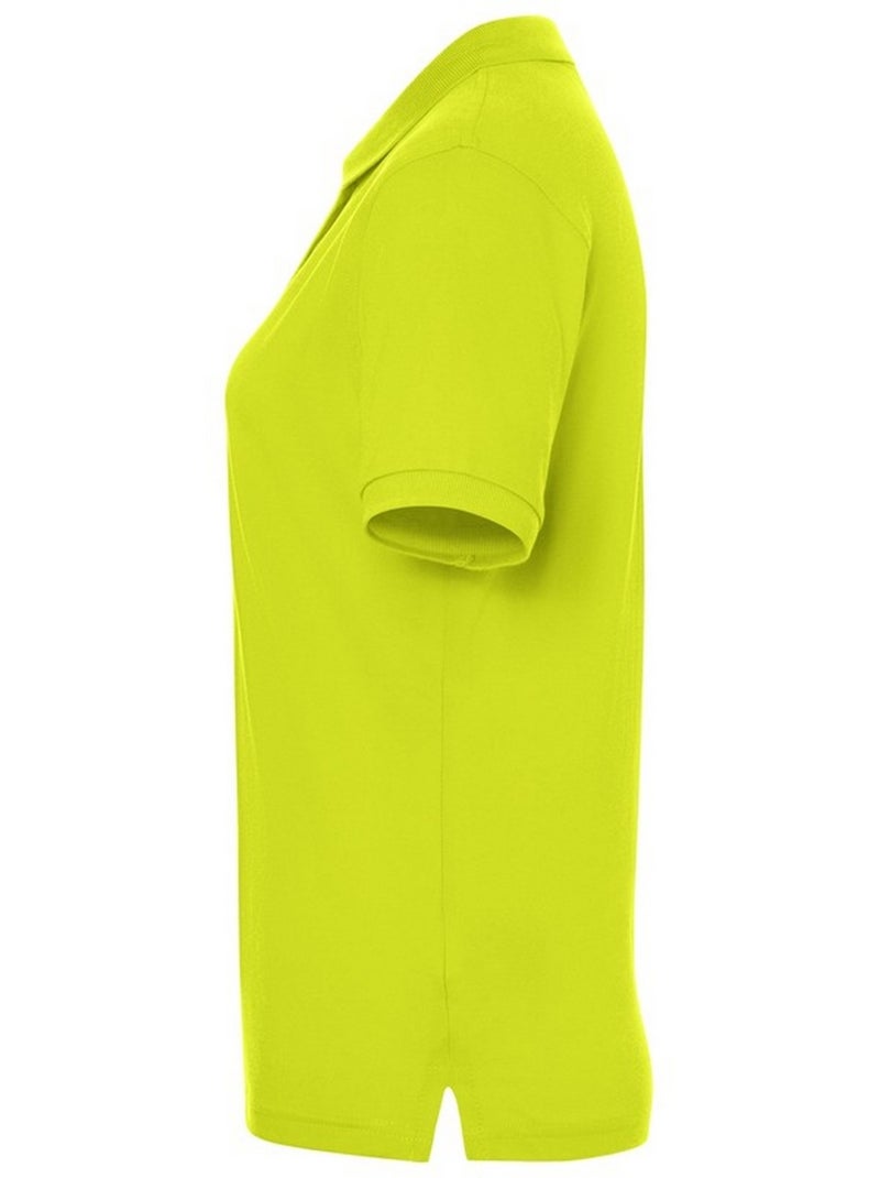 James and Nicholson - Polo CLASSIC Jaune fluo - Kiabi