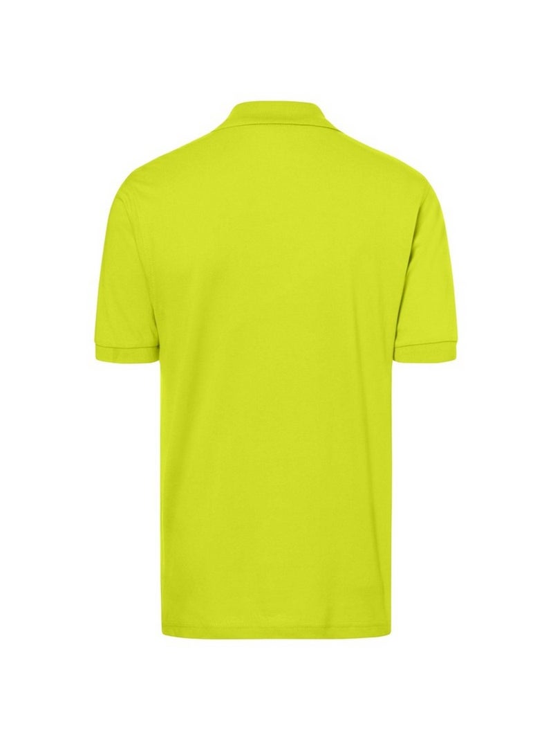 James and Nicholson - Polo CLASSIC Jaune fluo - Kiabi