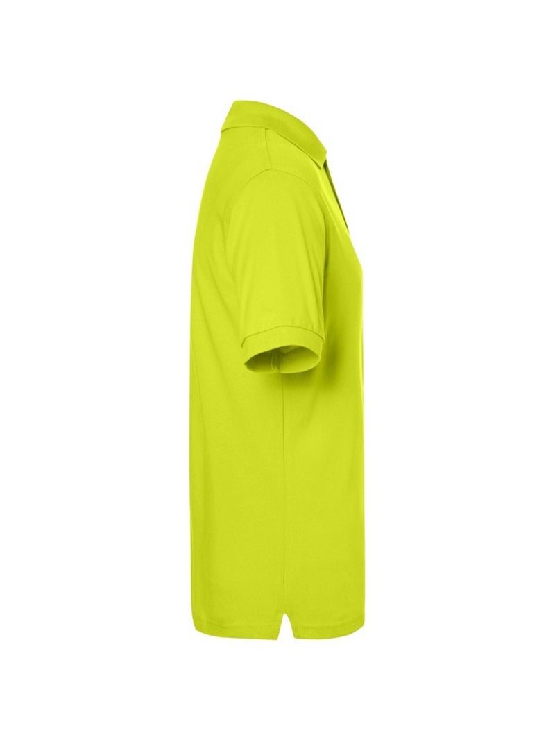 James and Nicholson - Polo CLASSIC Jaune fluo - Kiabi