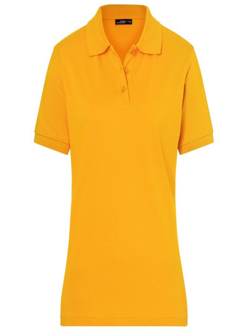 James and Nicholson - Polo CLASSIC Jaune or - Kiabi