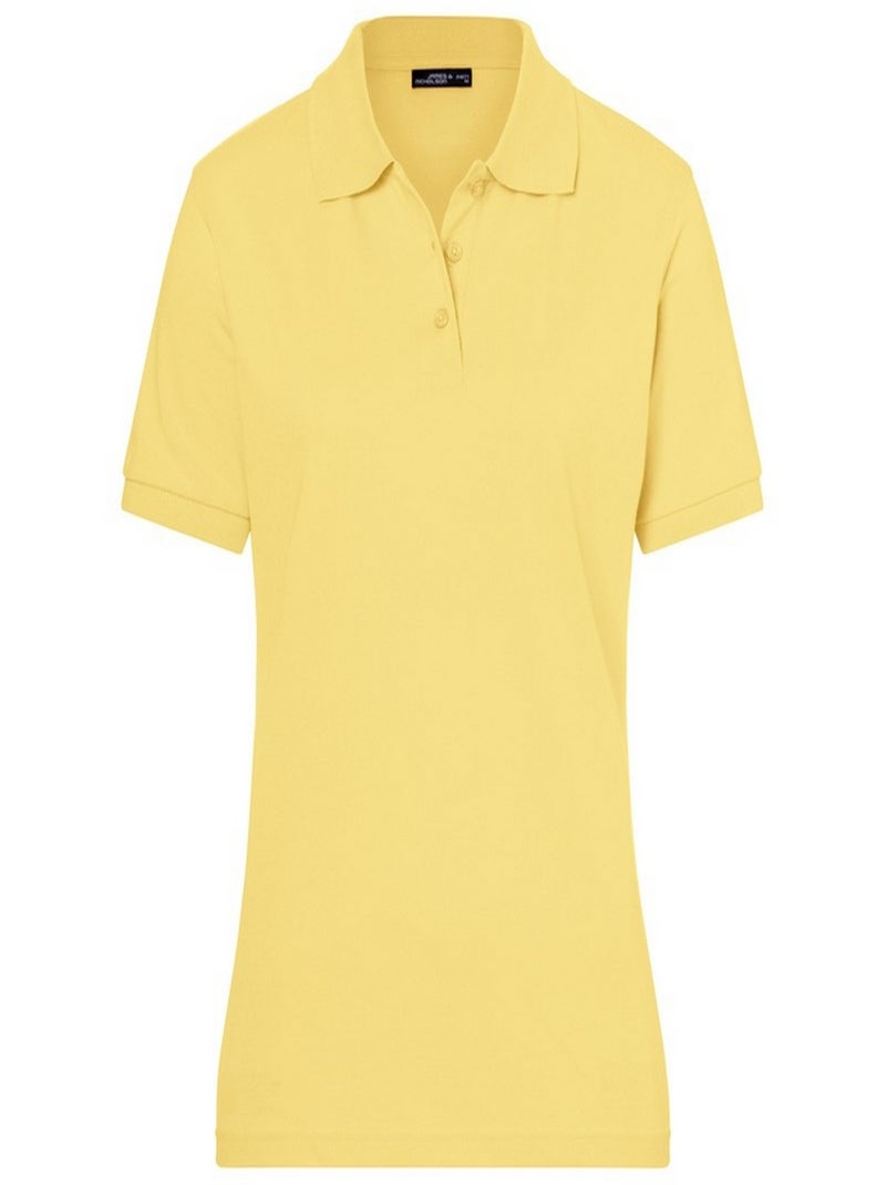 James and Nicholson - Polo CLASSIC Jaune pâle - Kiabi