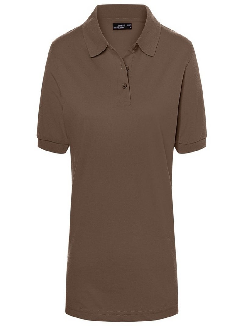 James and Nicholson - Polo CLASSIC Marron - Kiabi