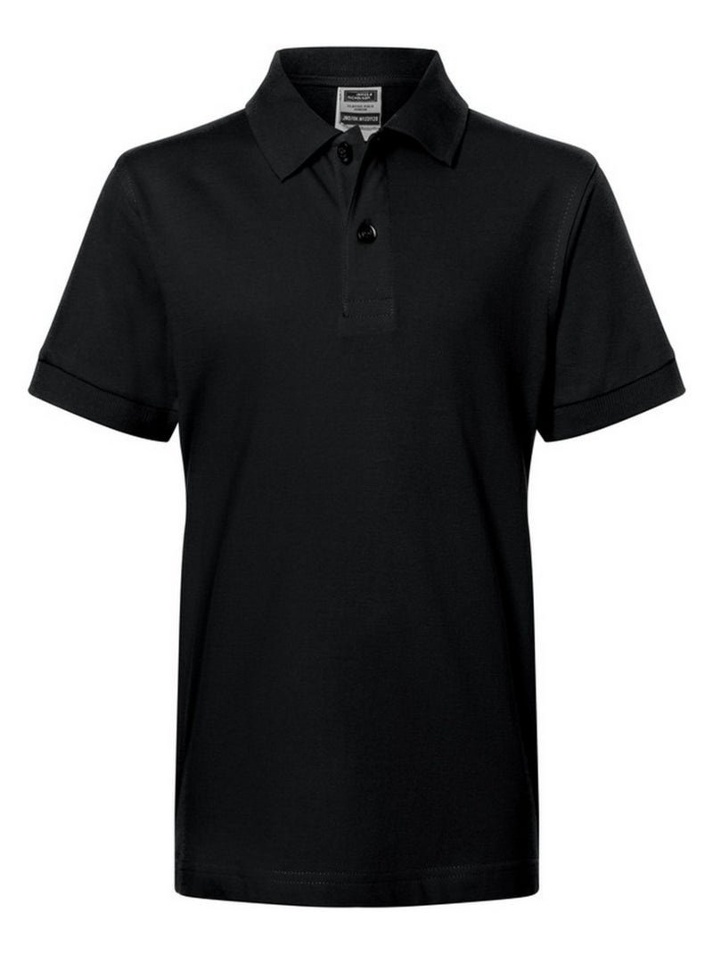 James and Nicholson - Polo CLASSIC Noir - Kiabi