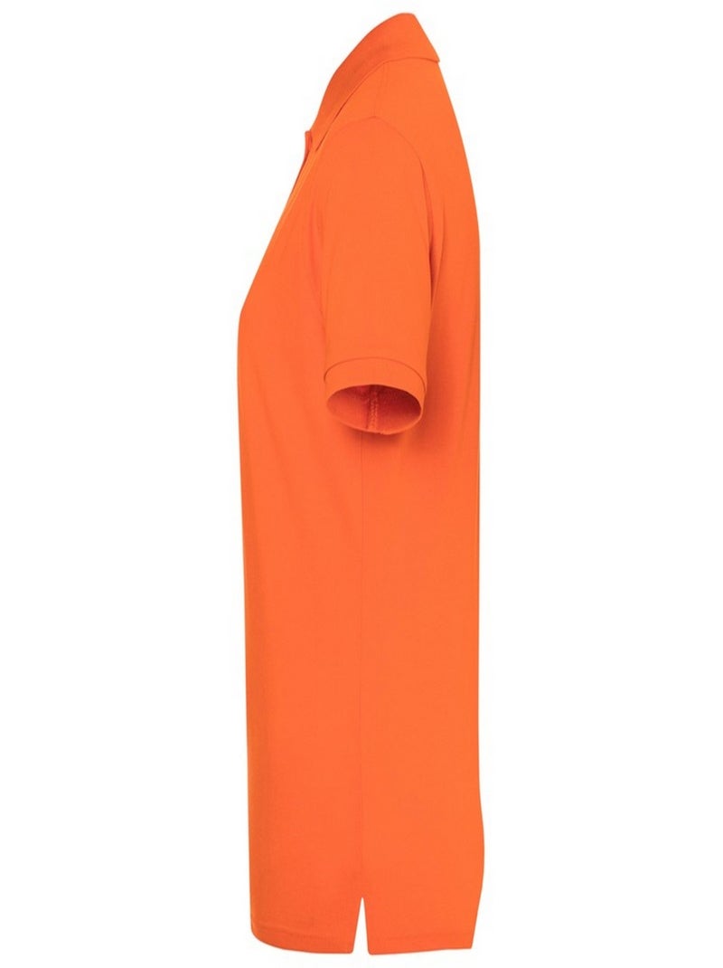 James and Nicholson - Polo CLASSIC Orange clémentine - Kiabi