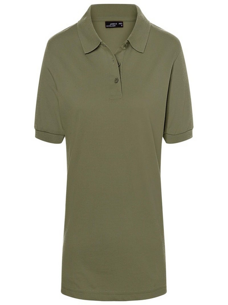 James and Nicholson - Polo CLASSIC Vert olive - Kiabi
