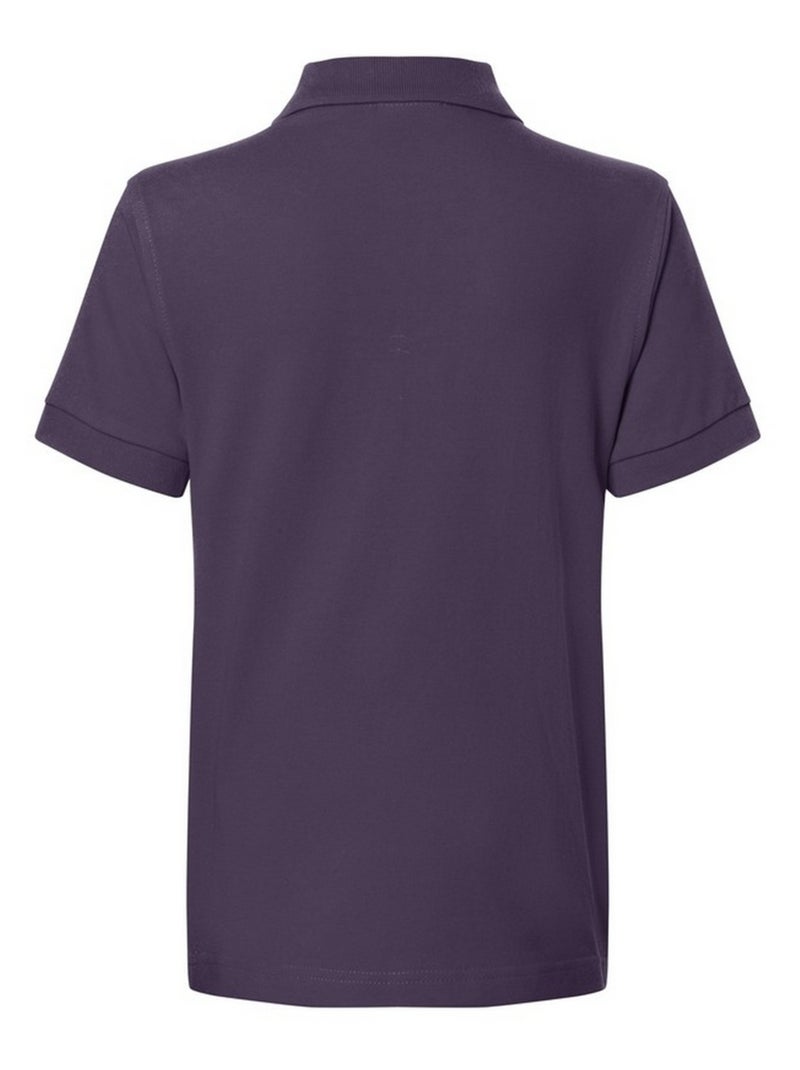 James and Nicholson - Polo CLASSIC Violet aubergine - Kiabi
