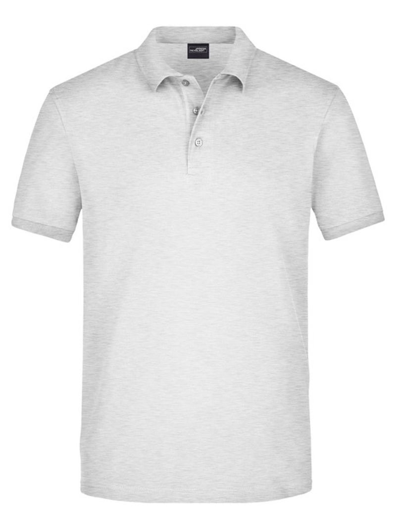 James and Nicholson - Polo Gris chiné - Kiabi