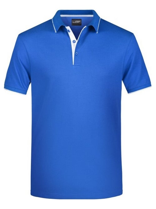 James and Nicholson - Polo motif/style rayures contrastées - Kiabi