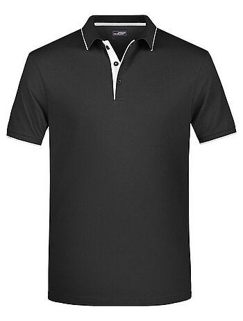 James and Nicholson - Polo motif/style rayures contrastées
