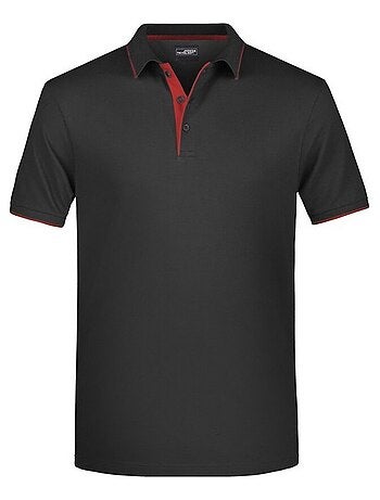 James and Nicholson - Polo motif/style rayures contrastées