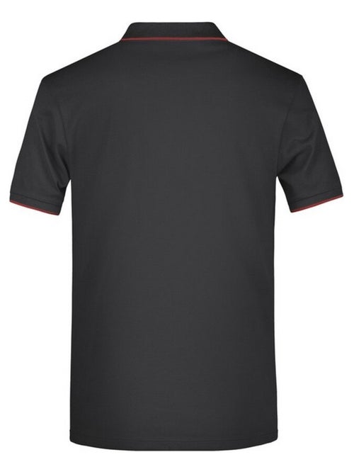 James and Nicholson - Polo motif/style rayures contrastées - Kiabi