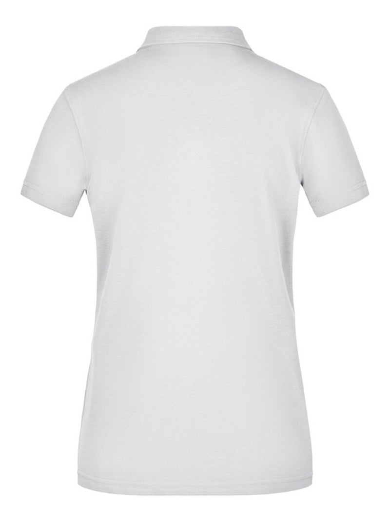 James and Nicholson - Polo motif/style uni Blanc Bleu - Kiabi