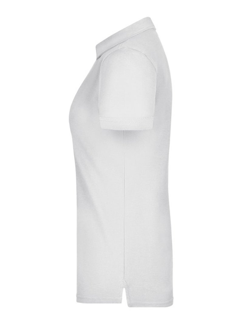 James and Nicholson - Polo motif/style uni Blanc Bleu - Kiabi