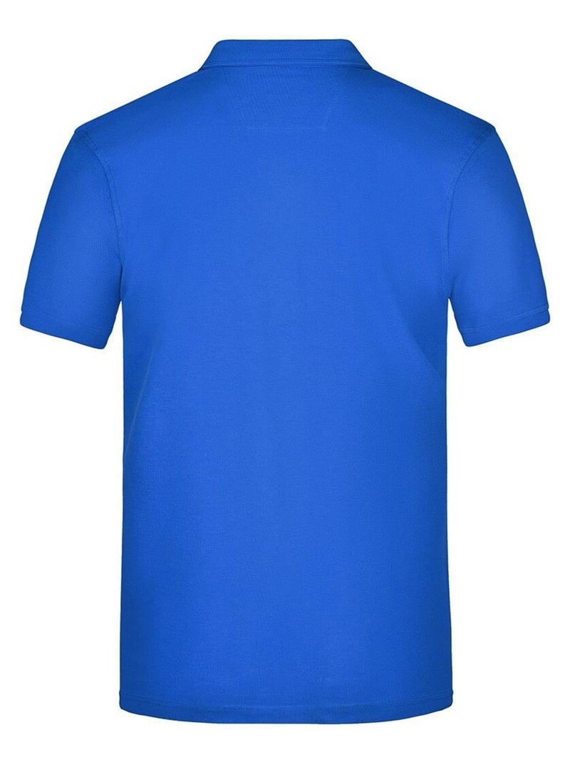James and Nicholson - Polo motif/style uni Bleu roi - Kiabi