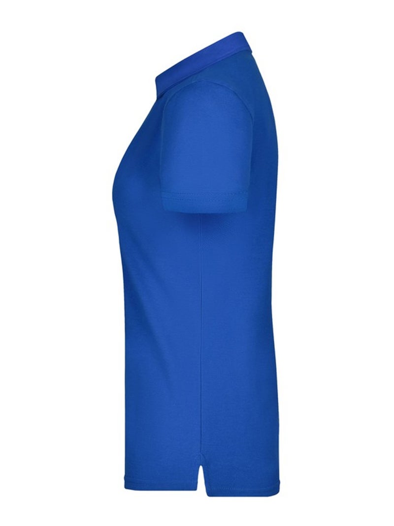 James and Nicholson - Polo motif/style uni Bleu roi - Kiabi