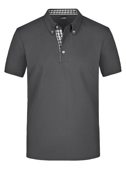 James and Nicholson - Polo motif/style uni - Kiabi