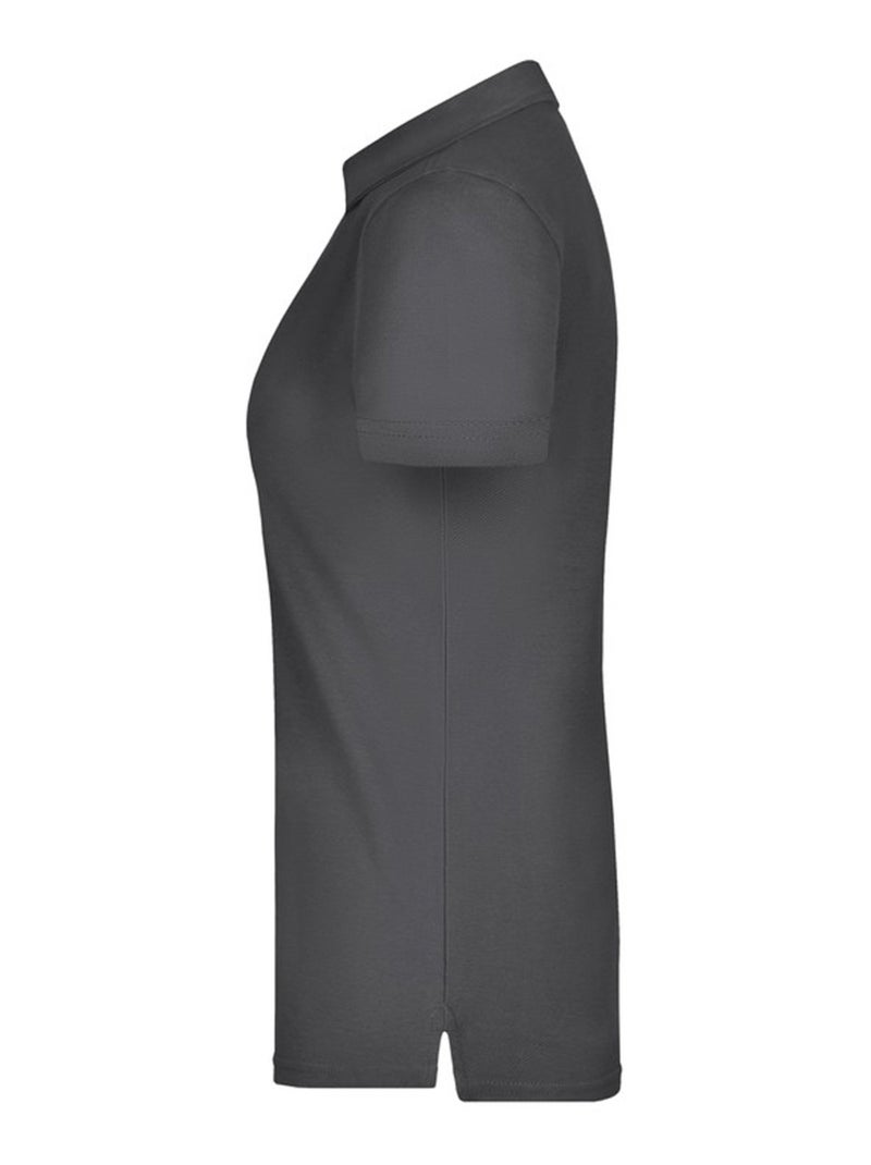 James and Nicholson - Polo motif/style uni Gris tourterelle - Kiabi