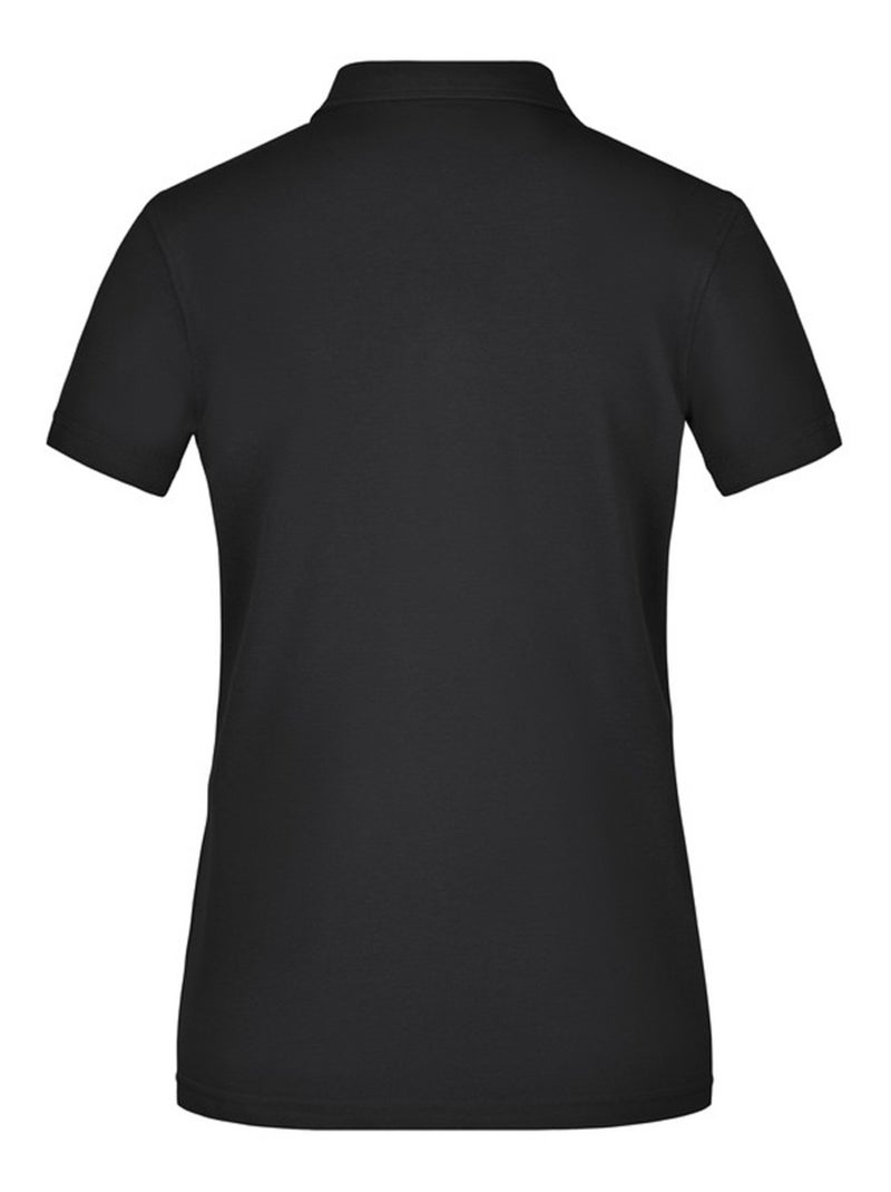 James and Nicholson - Polo motif/style uni Noir Blanc - Kiabi