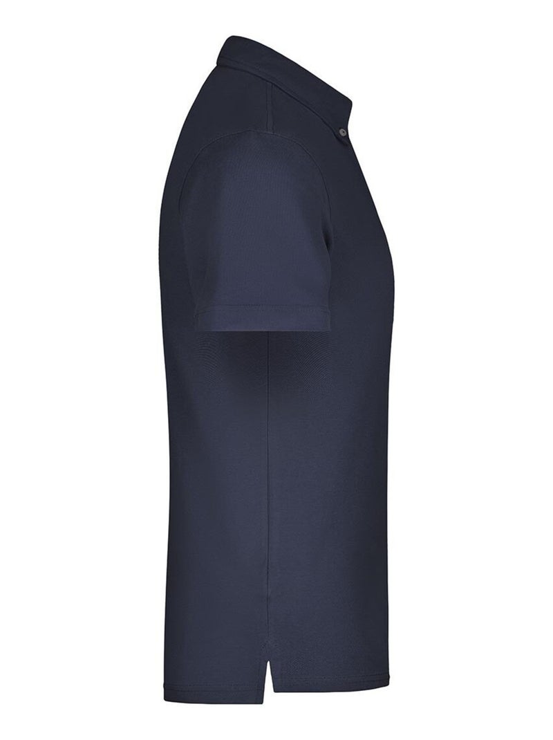 James and Nicholson - Polo motif/style uni Noir Bleu marine - Kiabi