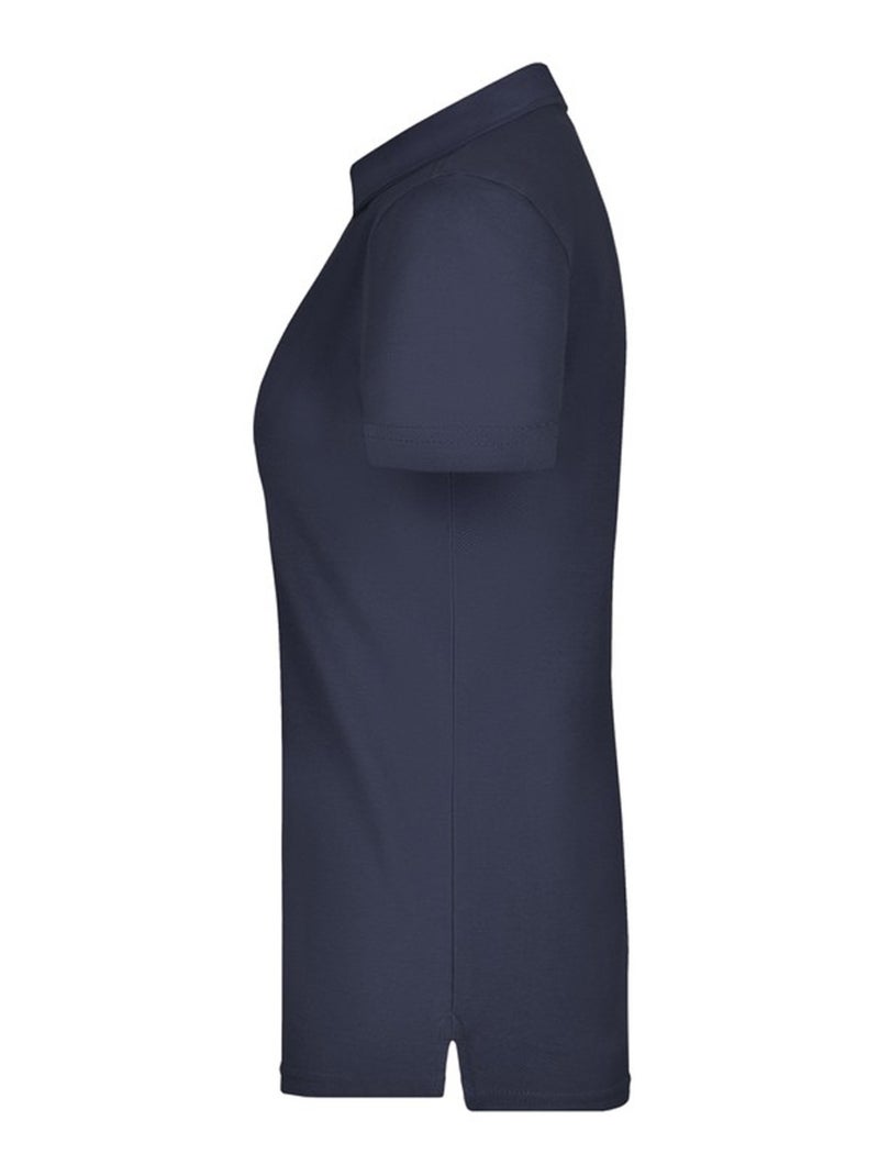 James and Nicholson - Polo motif/style uni Noir Bleu marine - Kiabi