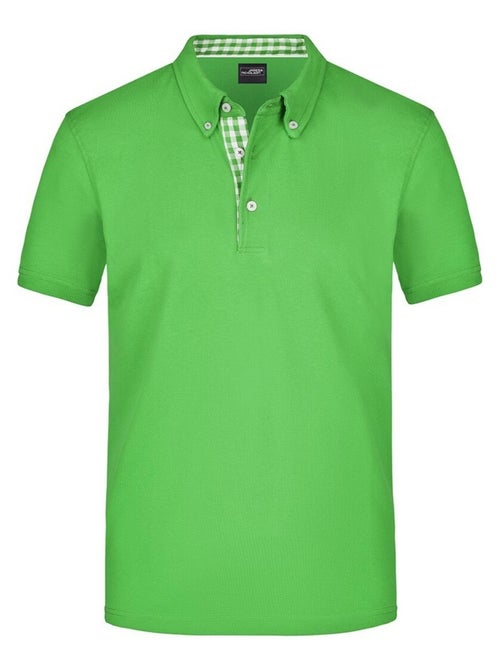 James and Nicholson - Polo motif/style uni - Kiabi