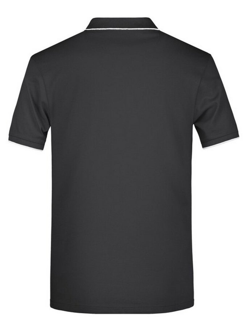 James and Nicholson - Polo Noir - Kiabi