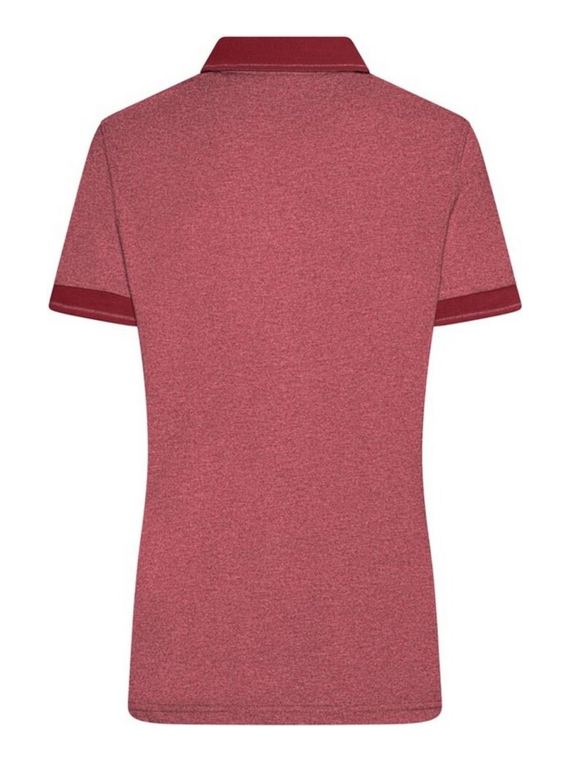 James and Nicholson - Polo Rose rouge - Kiabi