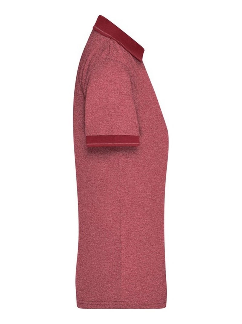 James and Nicholson - Polo Rose rouge - Kiabi