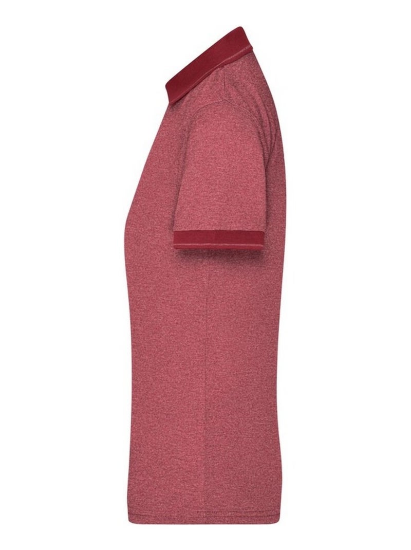 James and Nicholson - Polo Rose rouge - Kiabi