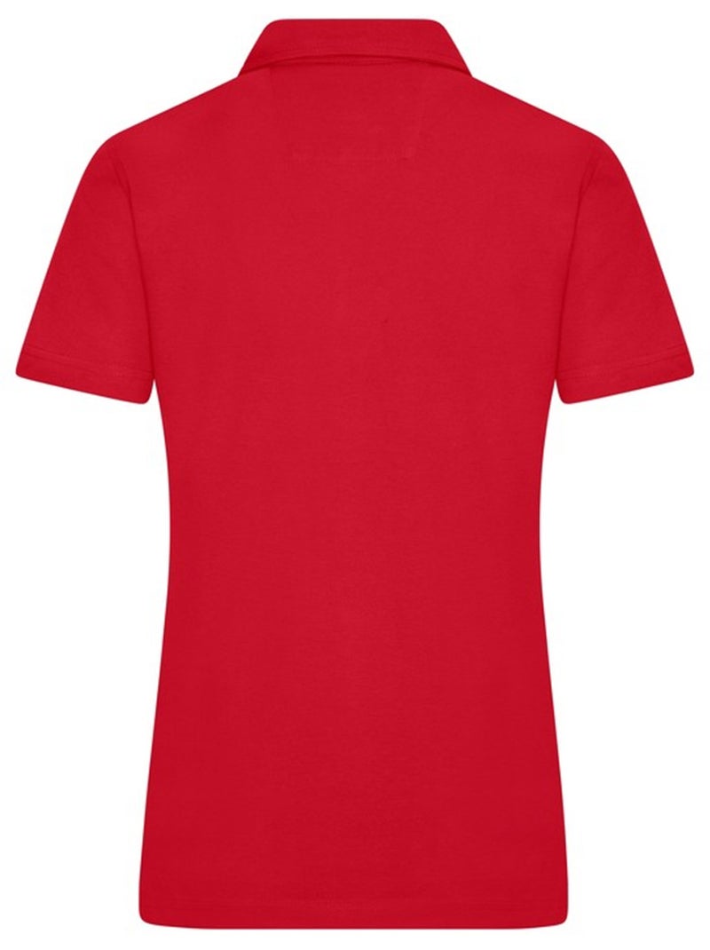 James and Nicholson - Polo TRADITIONAL Blanc Rouge - Kiabi
