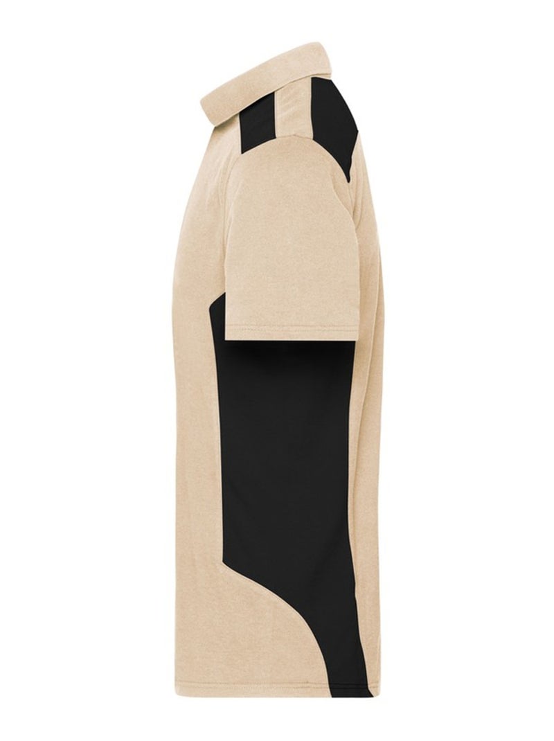 James and Nicholson - Polo travail STRONG Beige gris - Kiabi