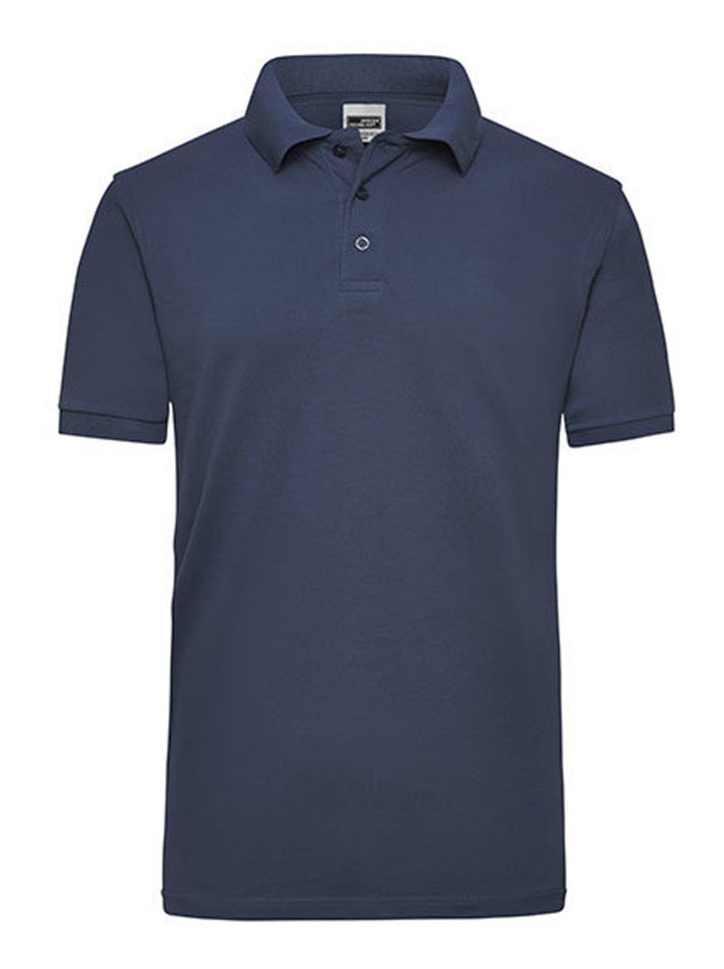 James and Nicholson - Polo WORKWEAR Bleu marine - Kiabi