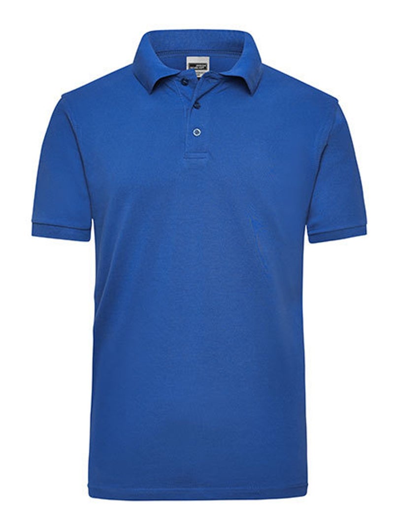 James and Nicholson - Polo WORKWEAR Bleu roi - Kiabi