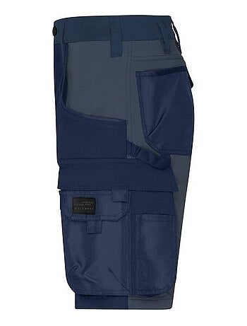 James and Nicholson - Short à poches WORKWEAR