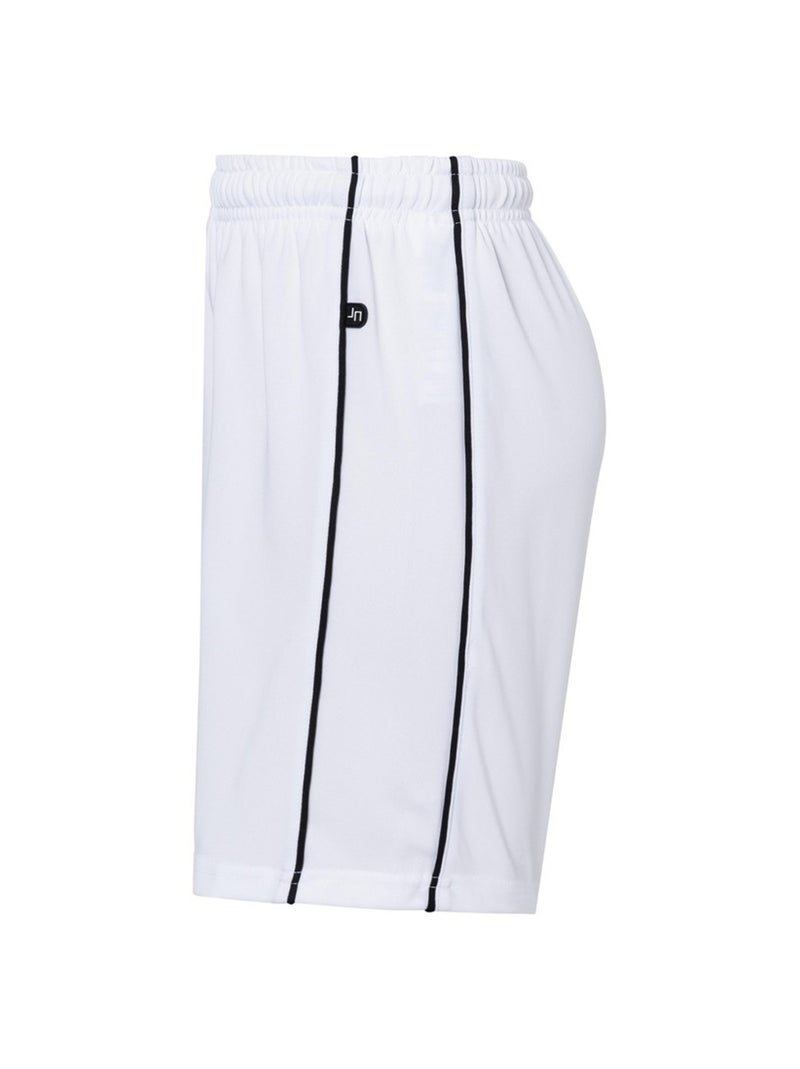 James and Nicholson - Short BASIC TEAM Blanc Noir - Kiabi