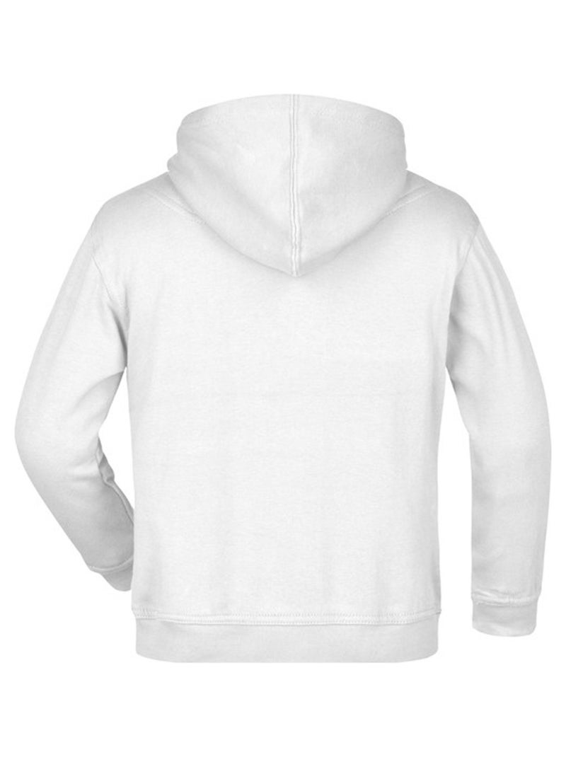 James and Nicholson - Sweat à capuche Blanc - Kiabi