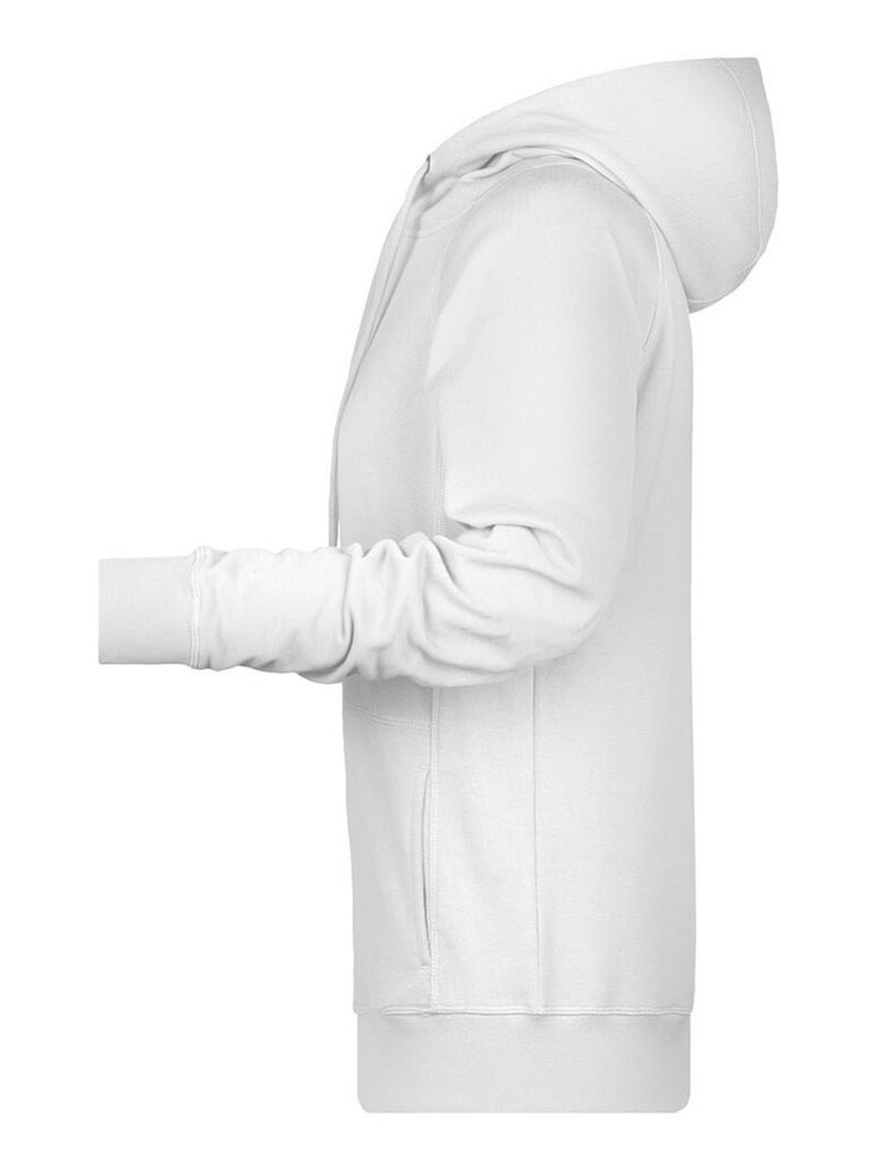 James and Nicholson - Sweat à capuche Blanc - Kiabi