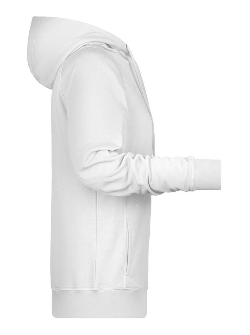 James and Nicholson - Sweat à capuche Blanc - Kiabi