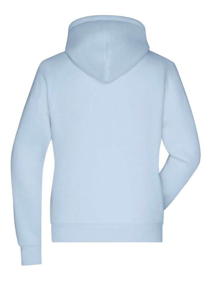 James and Nicholson - Sweat à capuche Bleu clair - Kiabi