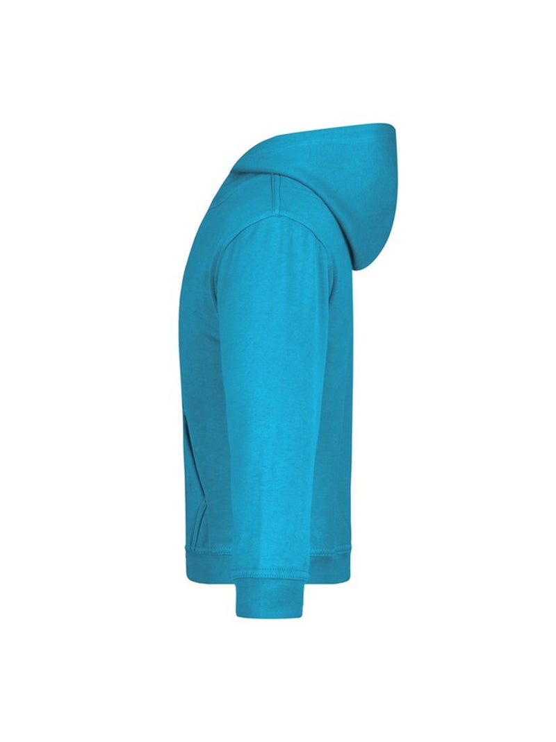 James and Nicholson - Sweat à capuche Bleu marine/Turquoise - Kiabi