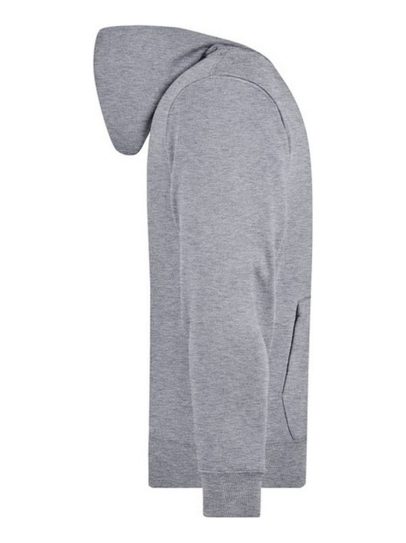 James and Nicholson - Sweat à capuche Gris chiné - Kiabi