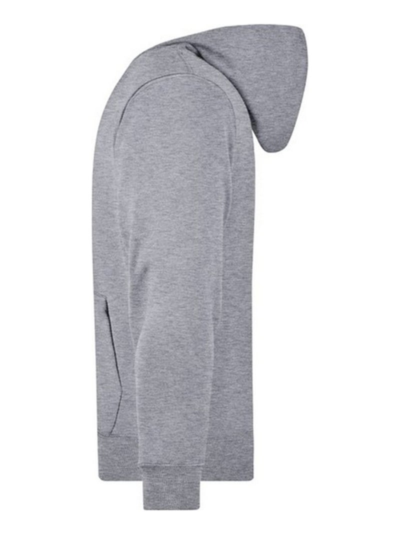 James and Nicholson - Sweat à capuche Gris chiné - Kiabi